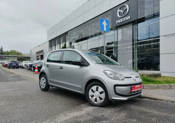 Volkswagen up! cena 26900 przebieg: 56416, rok produkcji 2014 z Braniewo małe 106